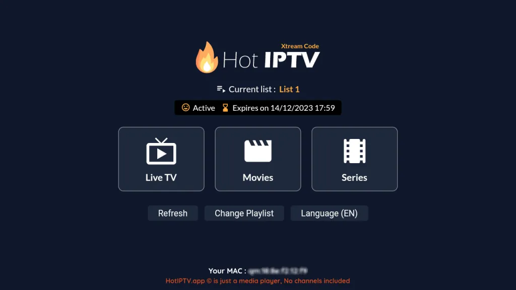 hot iptv Smart TV